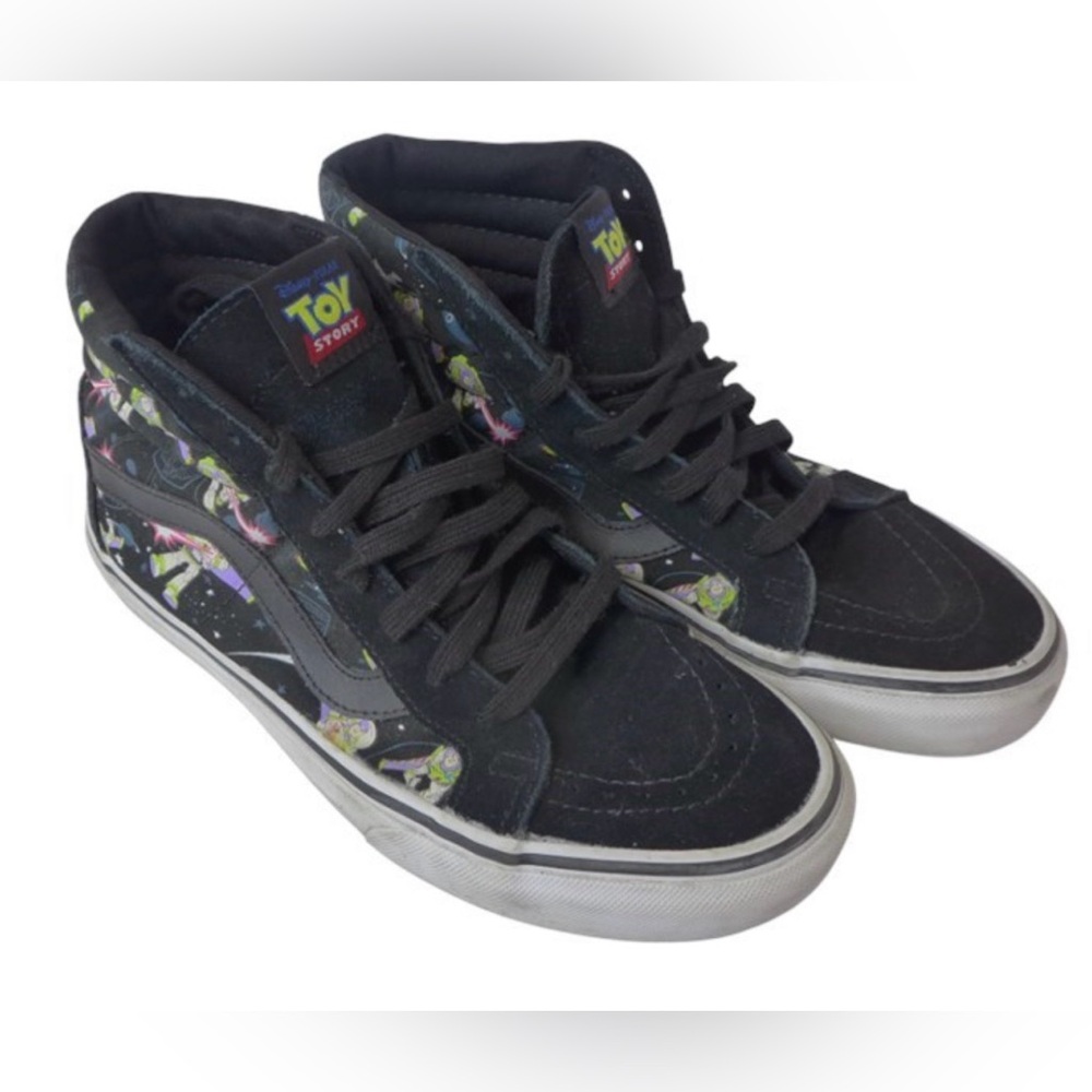 Vans x Disney Pixar Toy Story Buzz Lightyear Sk8-Hi Sneakers – Womens 8.5